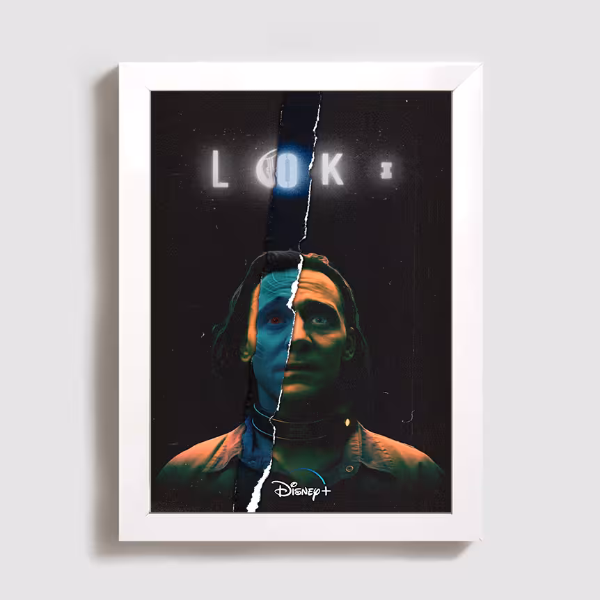 تابلو مدل سریال لوکی مارول loki marvel W335