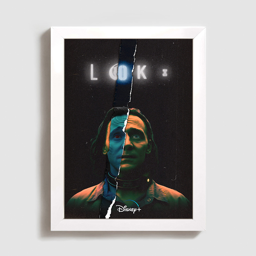 تابلو مدل سریال لوکی مارول loki marvel W335