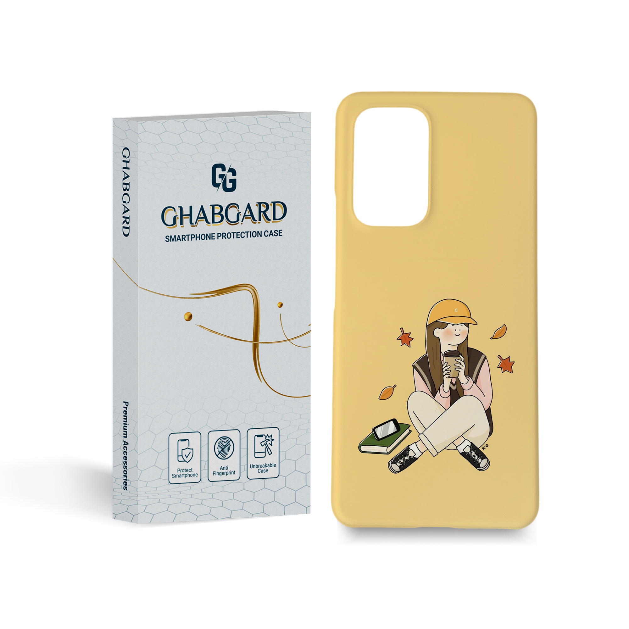 کاور قاب گارد مدل دخترانه مناسب برای گوشی موبایل سامسونگ Galaxy A53   