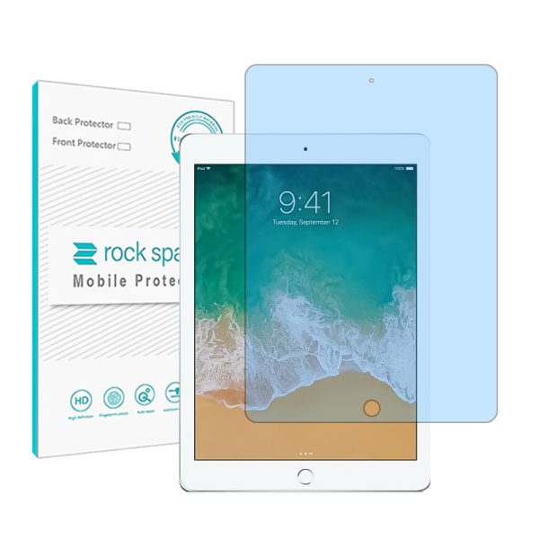 گلس تبلت اپل iPad 97 2018 مدل نانو هیدروژل آنتی بلو برند راک اسپیس کد 11931L
