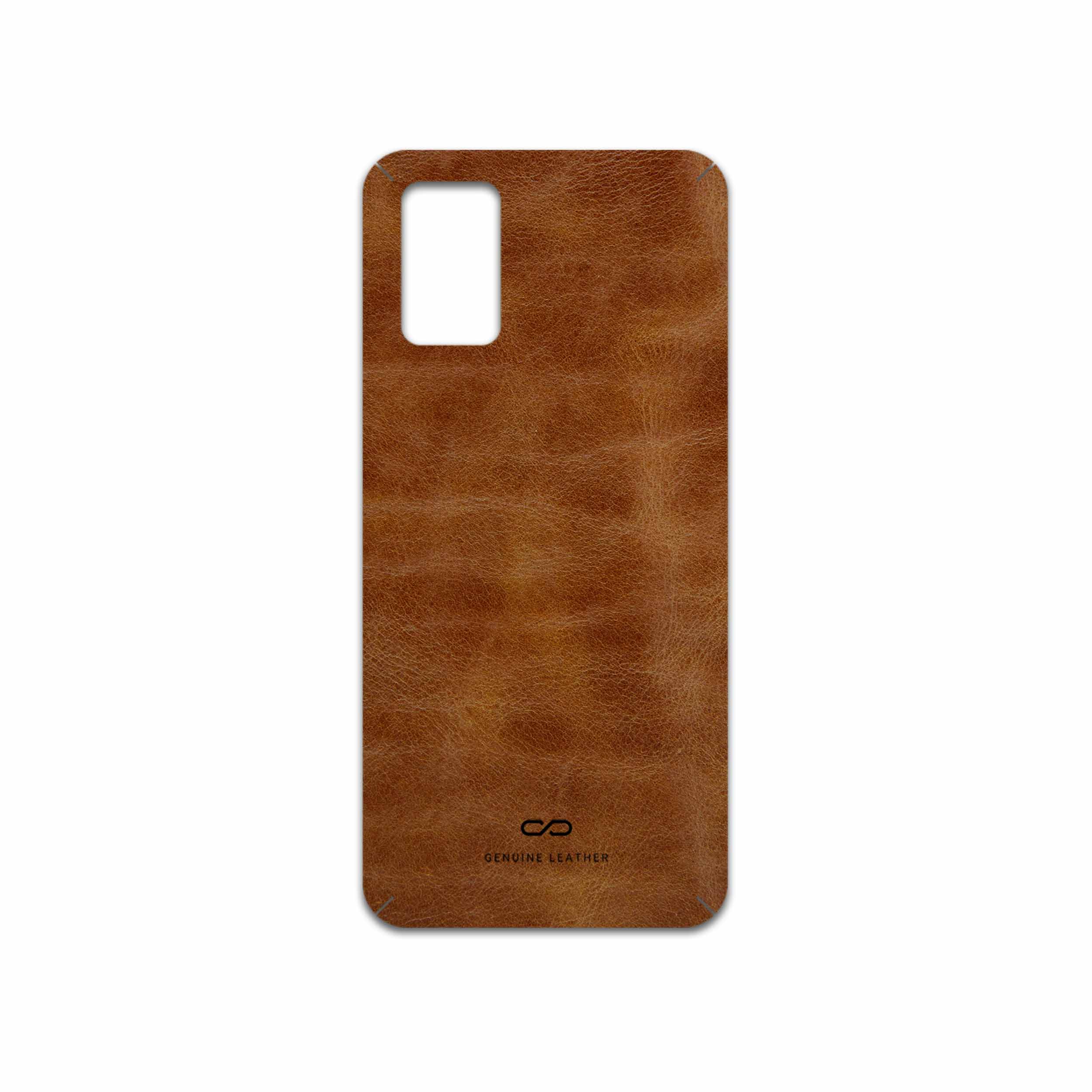 برچسب پوششی ماهوت مدل Buffalo-Leather مناسب برای گوشی موبایل سامسونگ Galaxy A03S