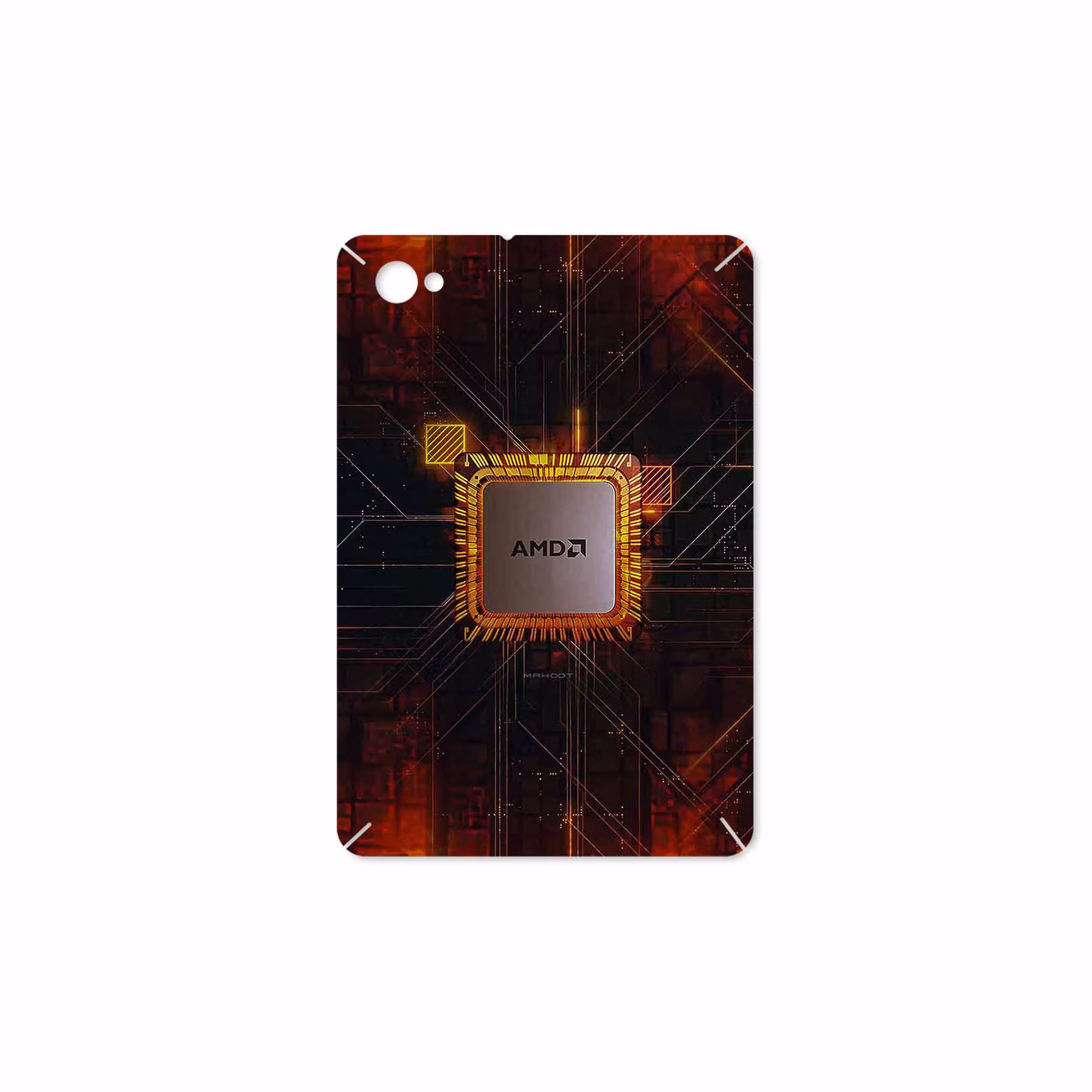 برچسب پوششی ماهوت مدل AMD Brand مناسب برای تبلت سامسونگ Galaxy Tab 7.7 2011 P6800