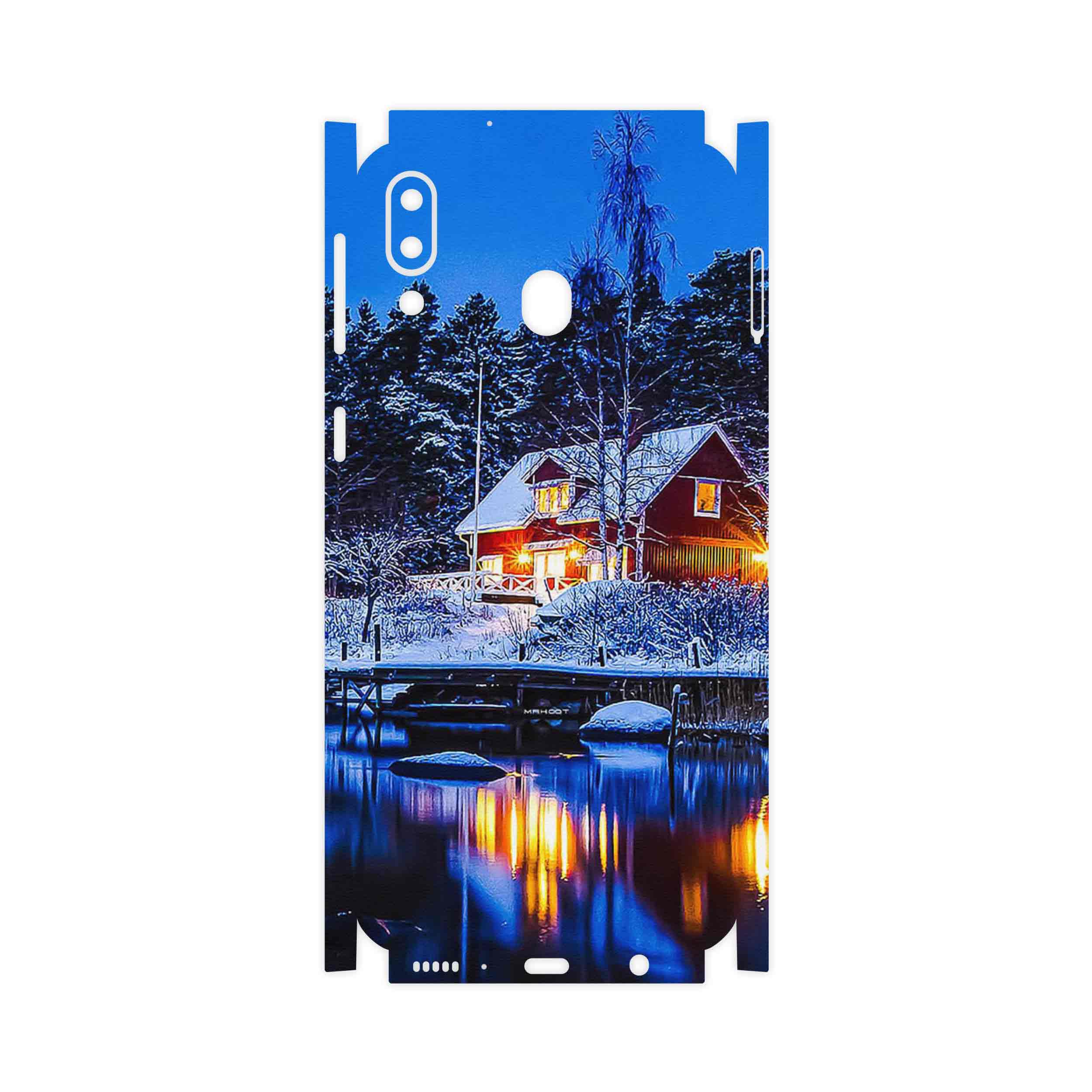 برچسب پوششی ماهوت مدل Winter Season-FullSkin مناسب برای گوشی موبایل سامسونگ Galaxy M20