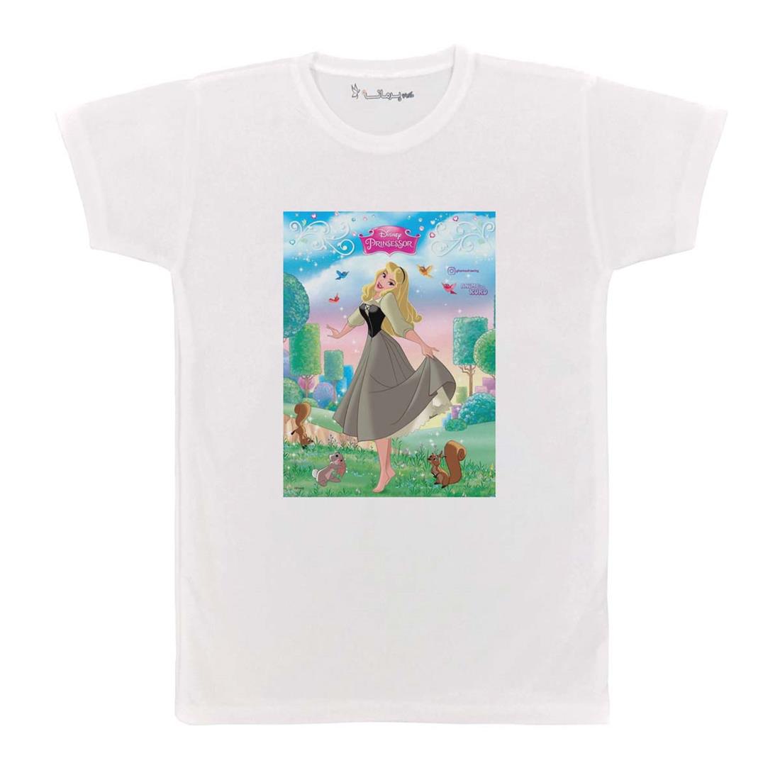 تی شرت بچگانه پرمانه طرح زیبای خفته کد pmt.5789