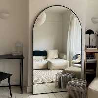 آینه قدی فلزی الف طرح ماندگار 100-F-180