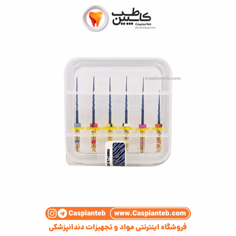 مشخصات، قیمت و خرید فایل روتاری IMD مدل MtaperBlue بسته آسورت 6 عددی