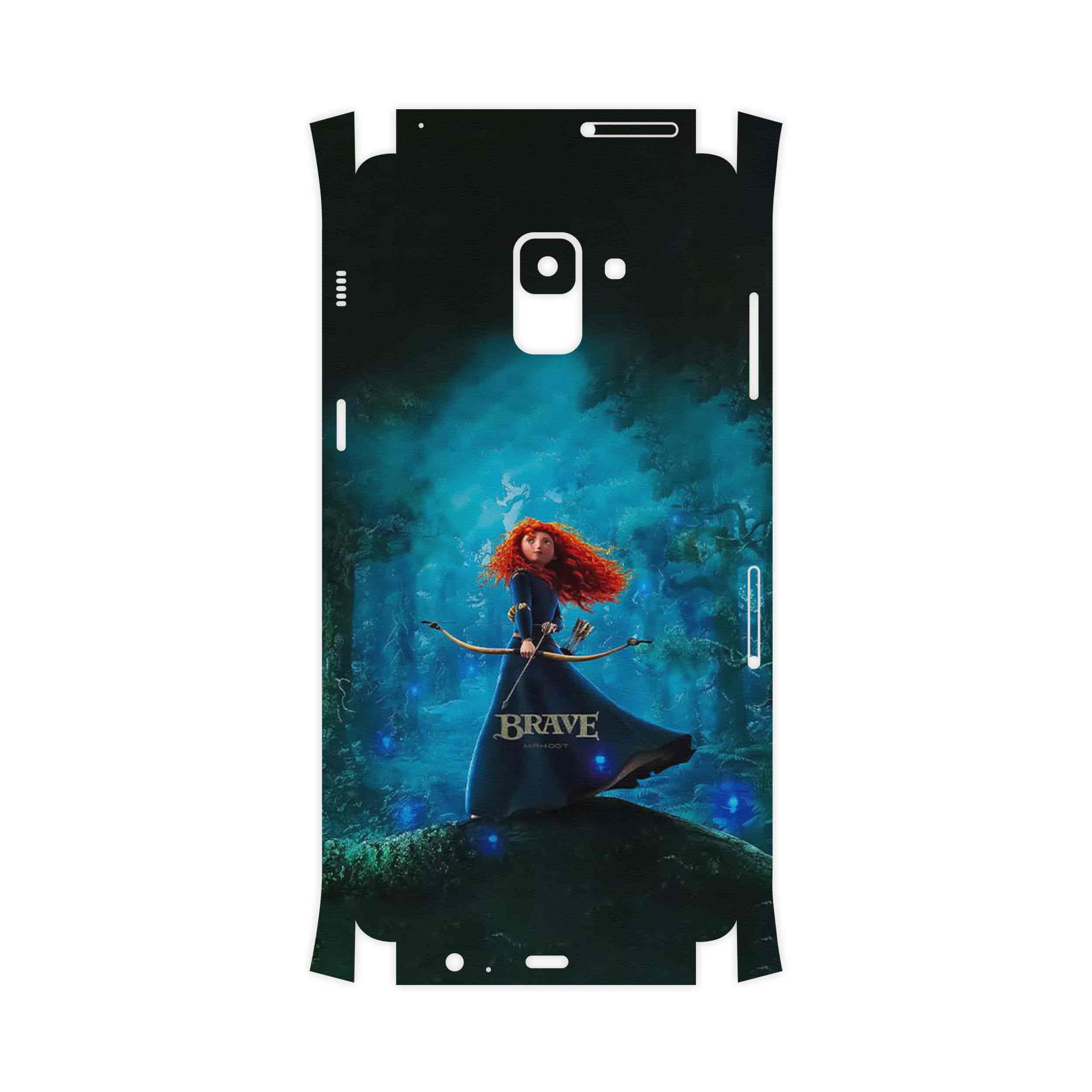 برچسب پوششی ماهوت مدل Brave-FullSkin مناسب برای گوشی موبایل سامسونگ Galaxy A8 Plus 2018