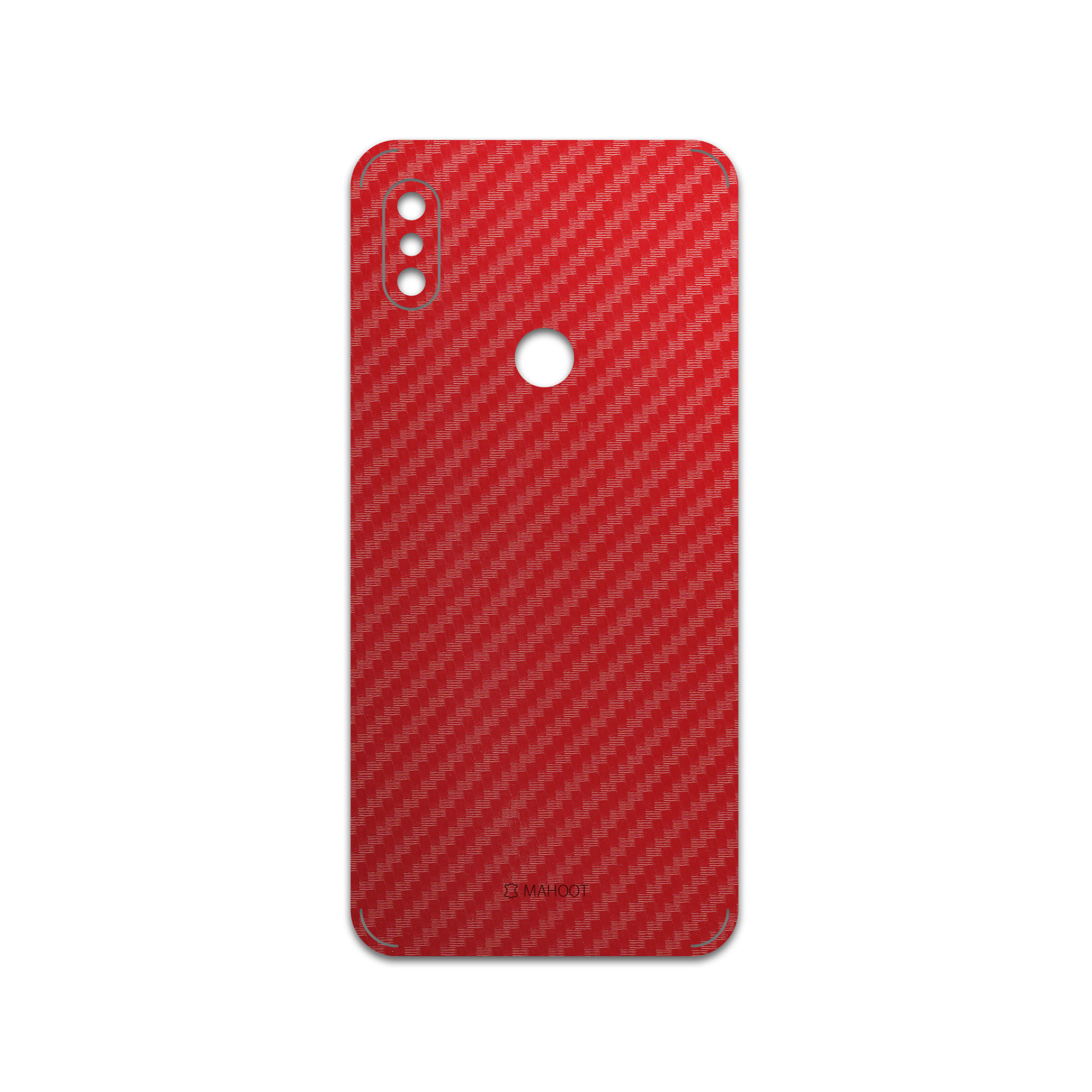 برچسب پوششی ماهوت مدل Red-Fiber مناسب برای گوشی موبایل شیائومی Redmi S2