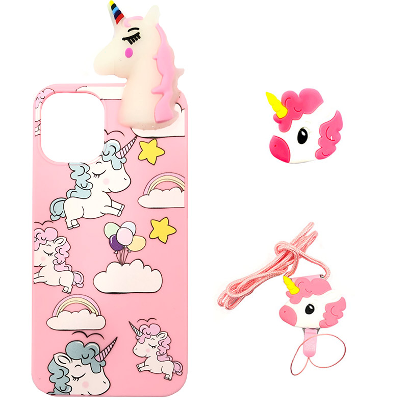 کاور مدل TD-001 مناسب برای گوشی موبایل اپل IPhone 12 / 12 Pro به همراه پایه نگهدارنده و بند