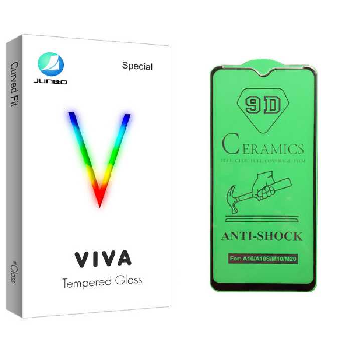 محافظ صفحه نمایش سرامیکی جانبو مدل Viva Glass مناسب برای گوشی موبایل سامسونگ Galaxy A10s | کالا برتری