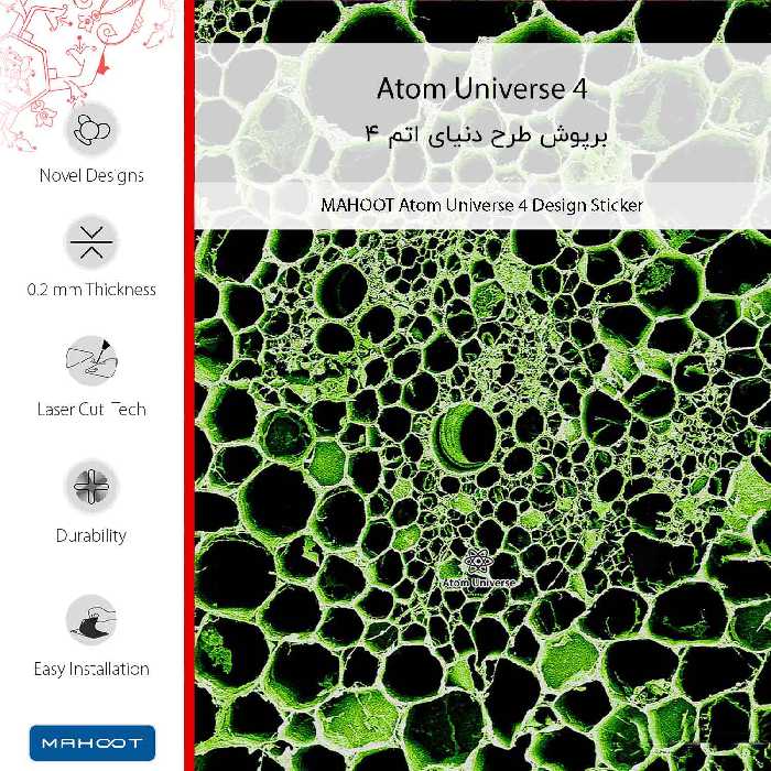 برچسب پوششی ماهوت مدل Atom Universe 4-FullSkin مناسب برای گوشی موبایل سامسونگ Galaxy A01