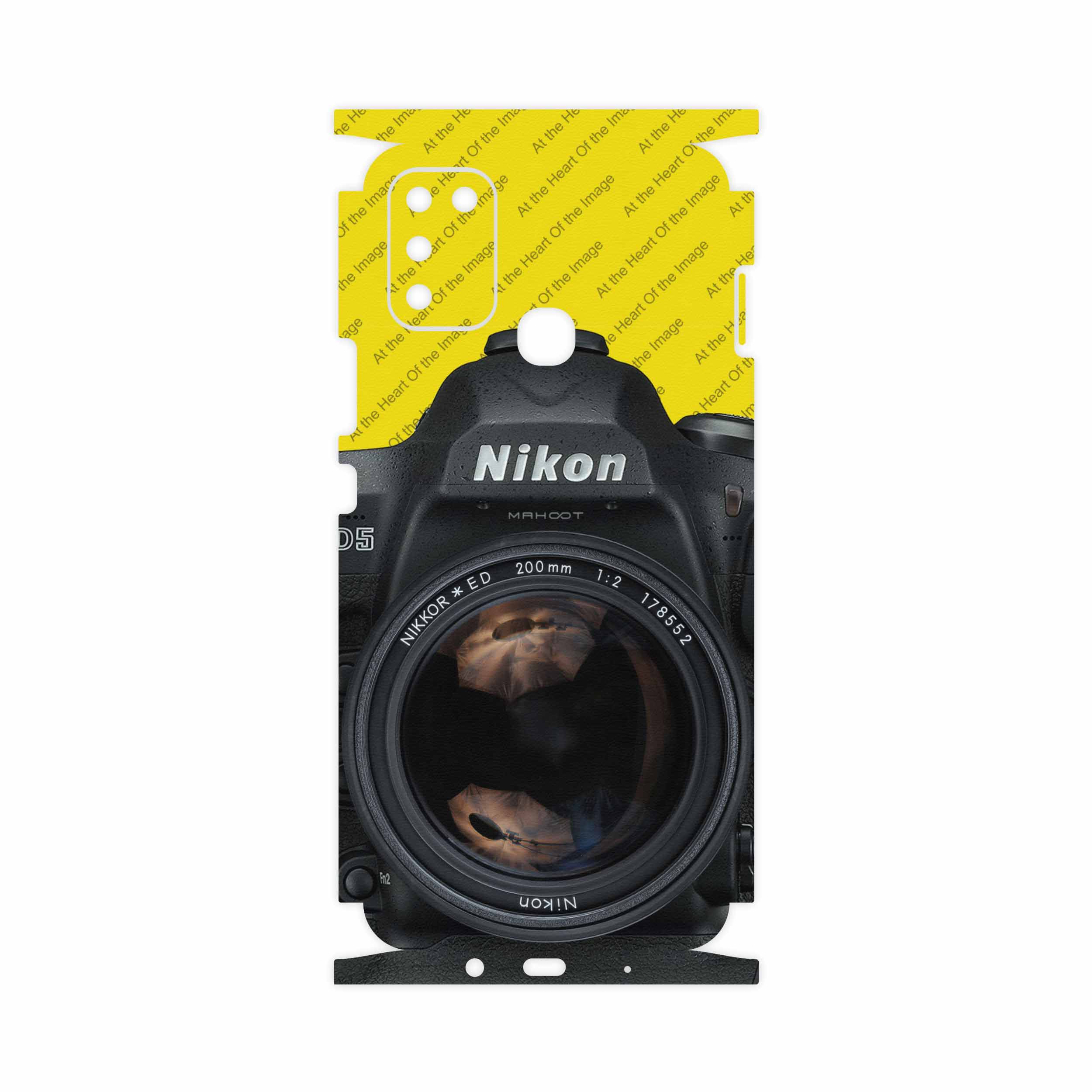 برچسب پوششی ماهوت مدل Nikon-Logo-FullSkin مناسب برای گوشی موبایل اینفینیکس Hot 10 Play