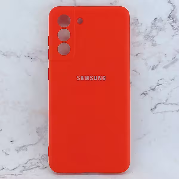 کاور سیلیکونی رنگی مدل TPN مناسب برای گوشی موبایل سامسونگ Galaxy S21 FE - قرمز