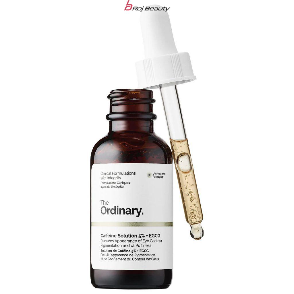 سرم دور چشم ضد تیرگی و پف کافئین اوردینری‏The Ordinary Caffeine Solution 5% + EGCG