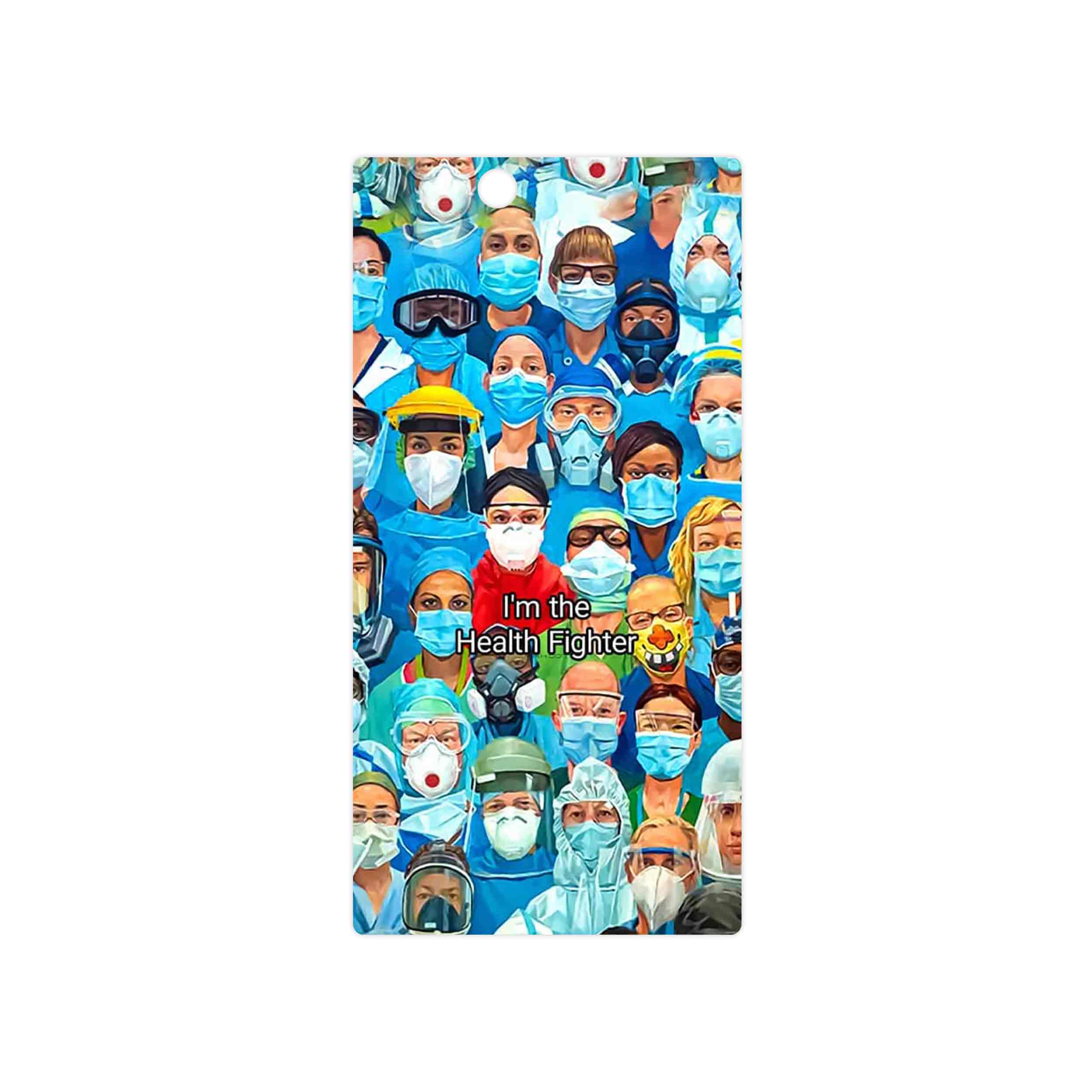 برچسب پوششی ماهوت مدل Nurse مناسب برای گوشی موبایل سونی Xperia Z Ultra