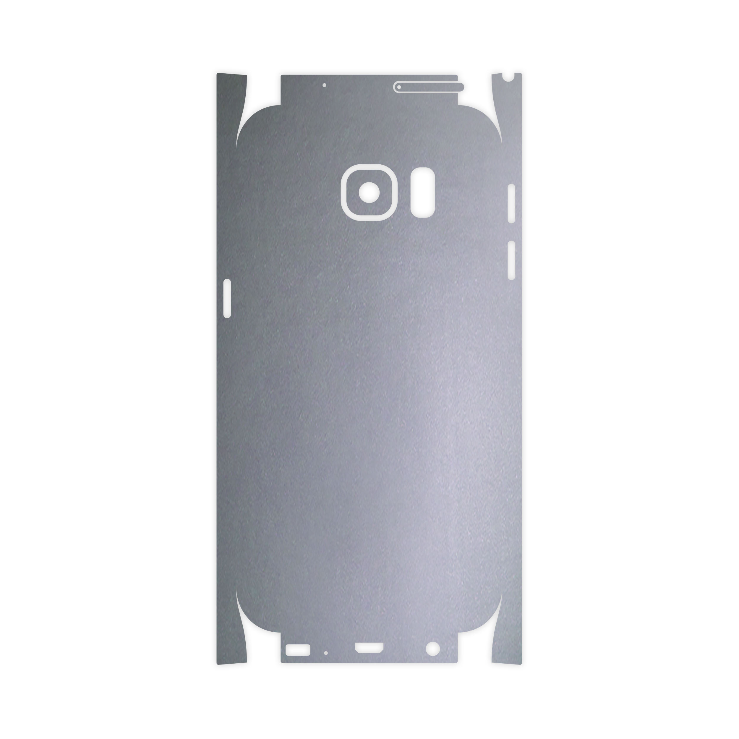 برچسب پوششی ماهوت مدل Matte-Silver-FullSkin مناسب برای گوشی موبایل سامسونگ Galaxy S7