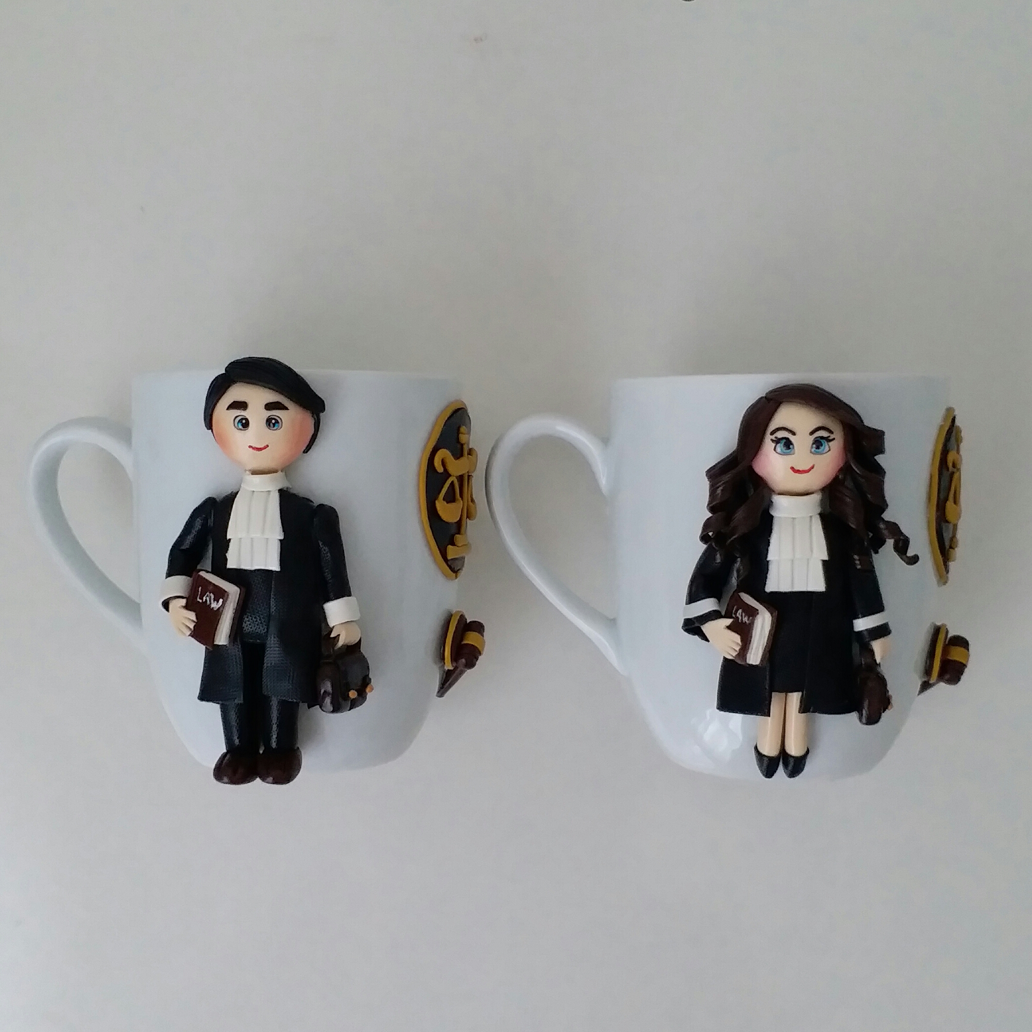 ماگ مدل وکیل قاضی D293 مجموعه 2 عددی