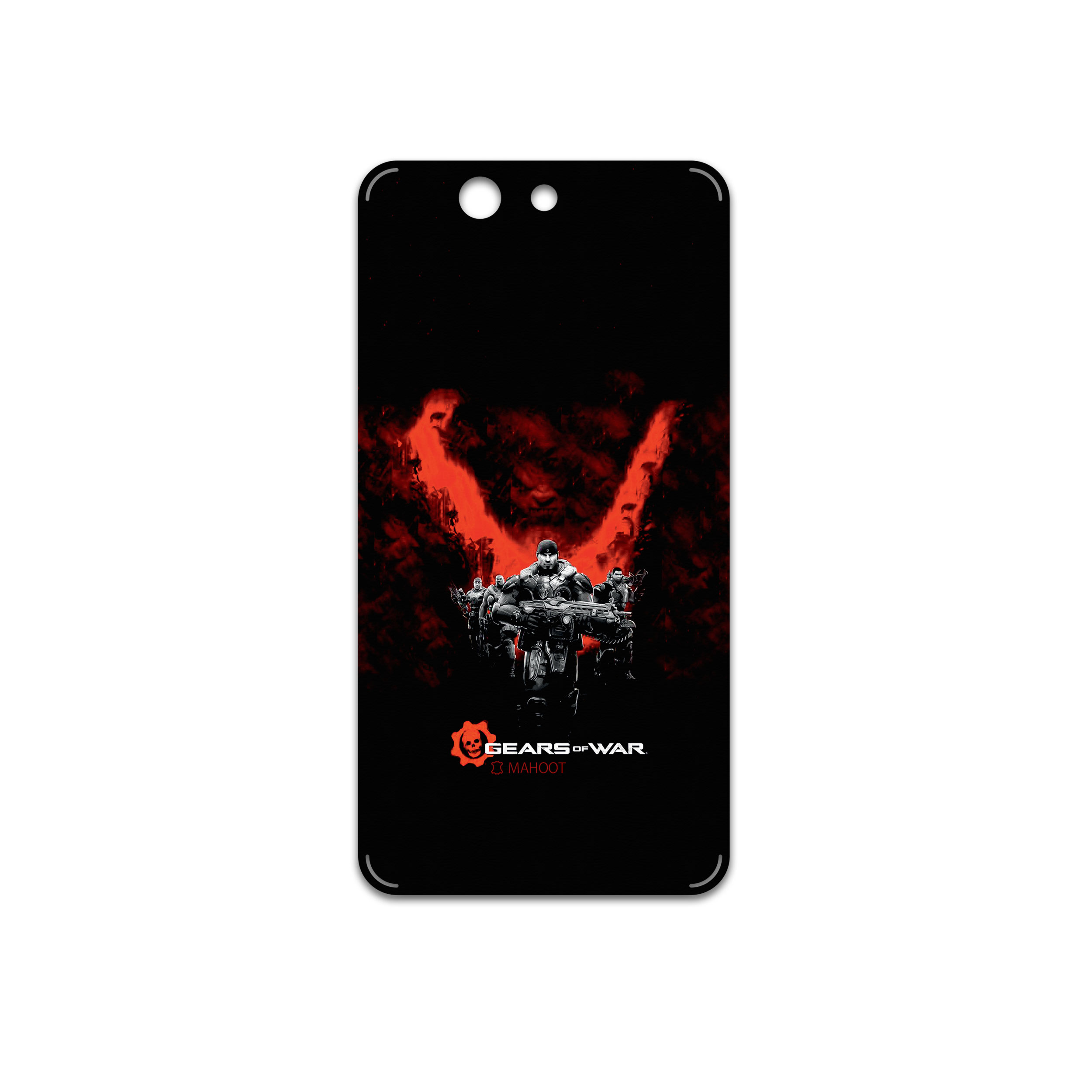 برچسب پوششی ماهوت مدل GEARS-OF-WAR-Game مناسب برای گوشی موبایل ایسوس PadFone Infinity
