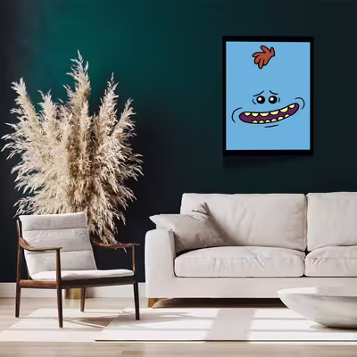 تابلو مدل Rick &amp; Morty کد F-1038