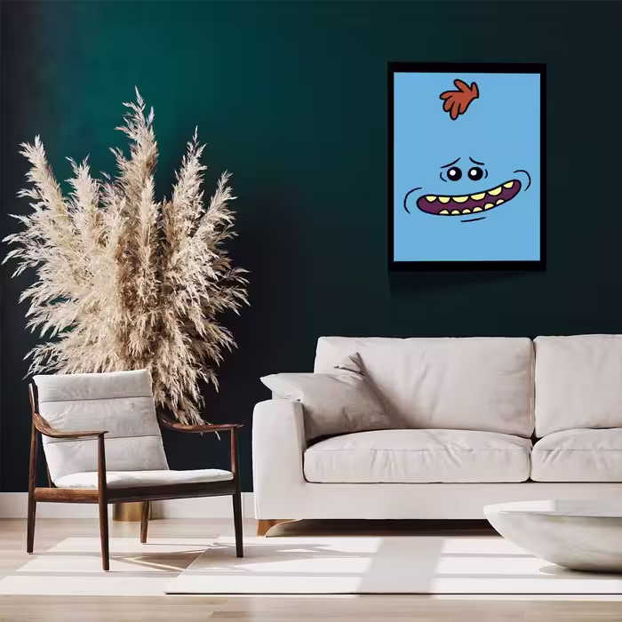 تابلو مدل Rick &amp; Morty کد F-1038