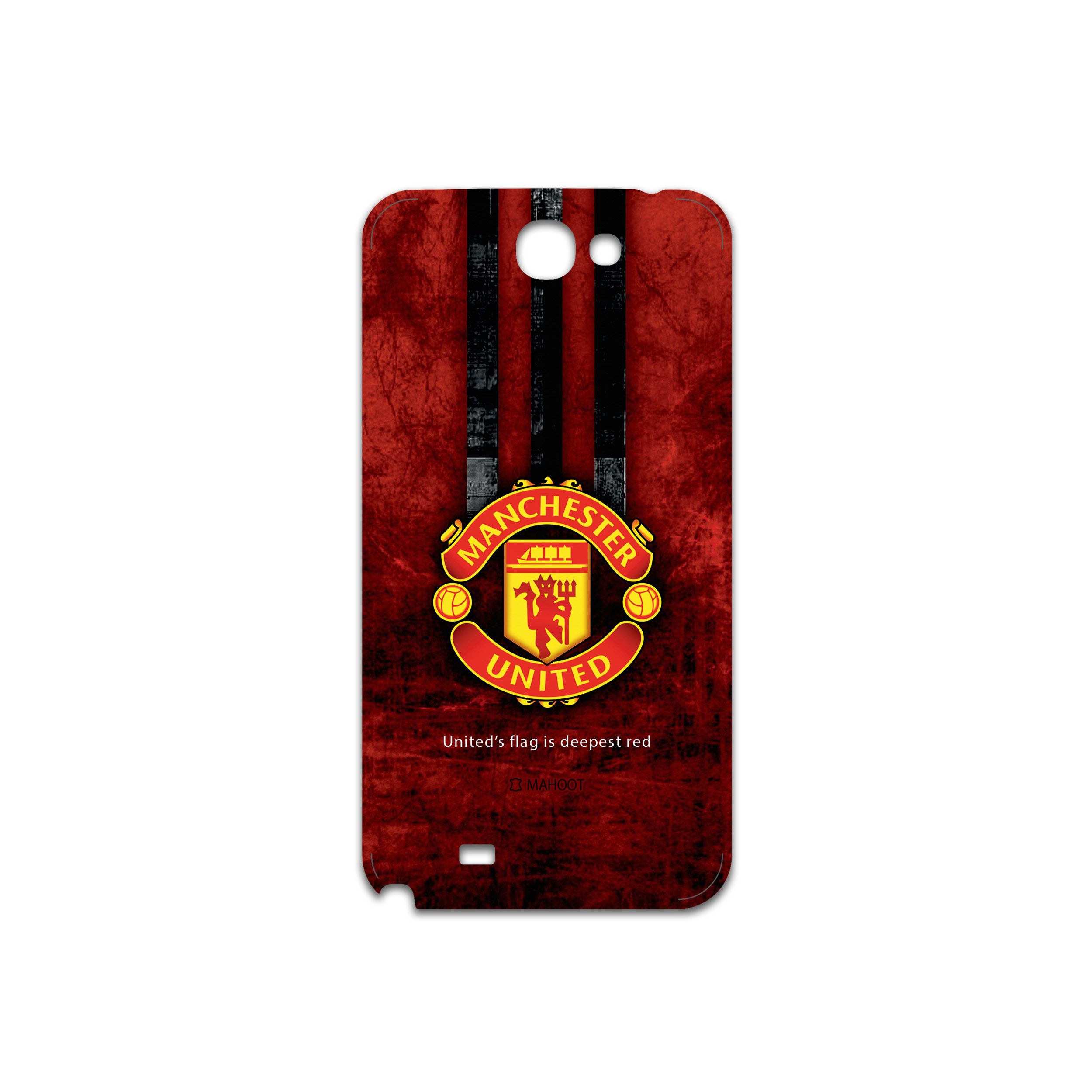 برچسب پوششی ماهوت مدل Manchester-United-FC مناسب برای گوشی موبایل سامسونگ Galaxy Note 2