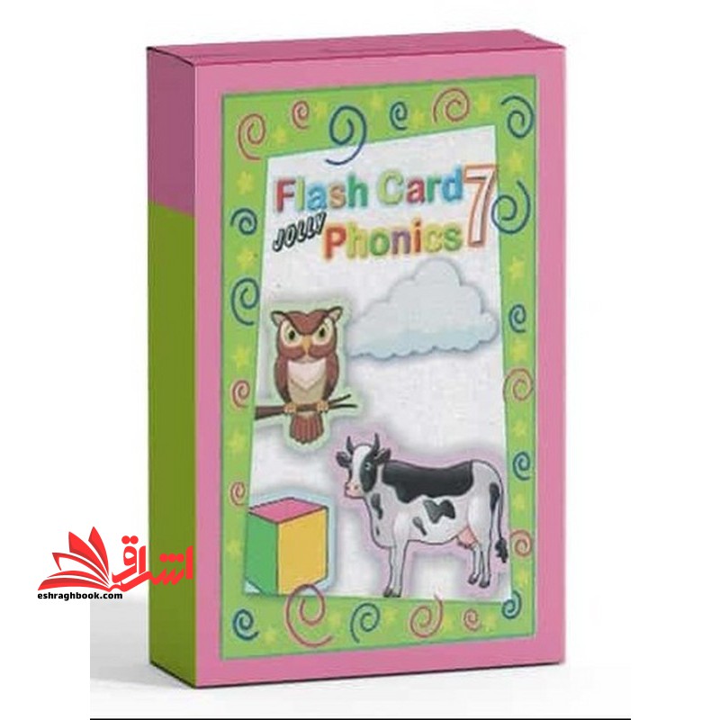 فلش کارت jolly phonics flash card 7 - فروشگاه کتاب اشراق
