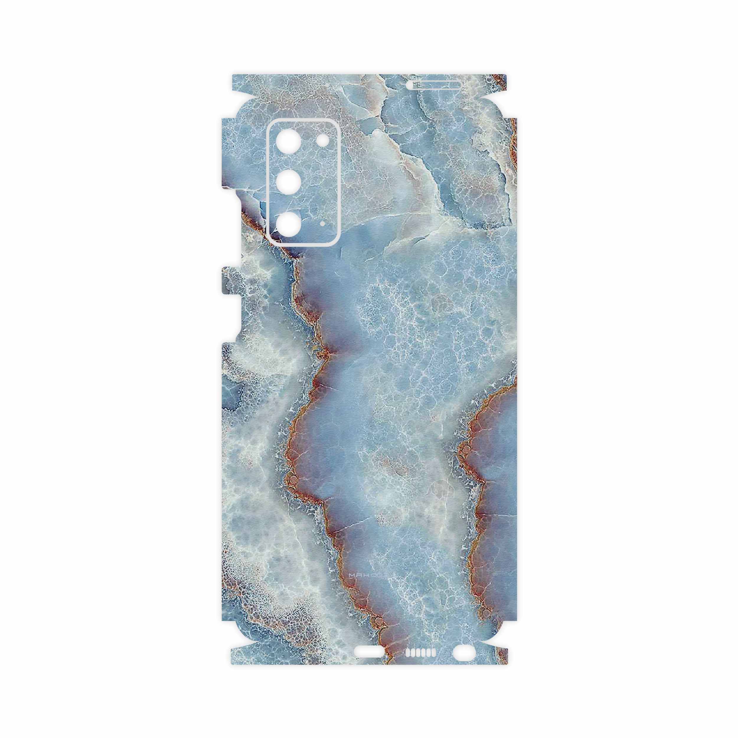 برچسب پوششی ماهوت مدل Blue Ocean Marble-FullSkin مناسب برای گوشی موبایل سامسونگ Galaxy Note 20