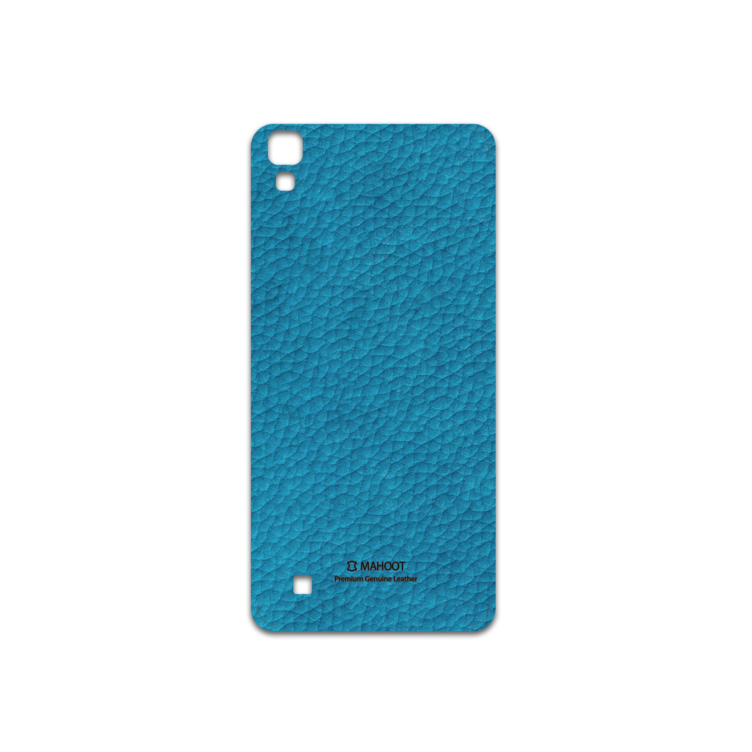 برچسب پوششی ماهوت مدل Blue-Leather مناسب برای گوشی موبایل ال جی X Power