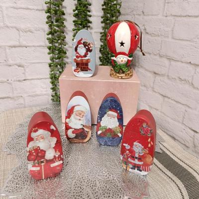 جعبه قلزی طرح بابانوئل