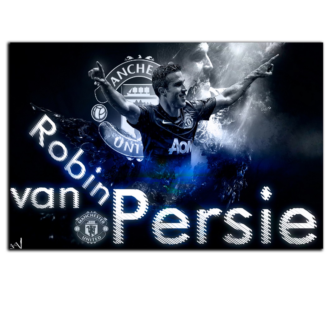 تابلو شاسی بکلیت طرح بازیکن فوتبال باشگاه منچستر یونایتد رابین ون پرسی مدل SH-S6903