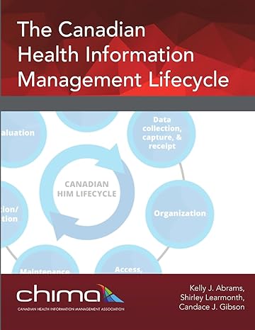 خرید و دانلود کتاب The Canadian Health Information Management Lifecycle