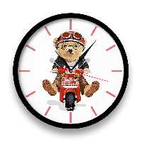 ساعت‌ دیواری راویتا طرح تدی کد3431