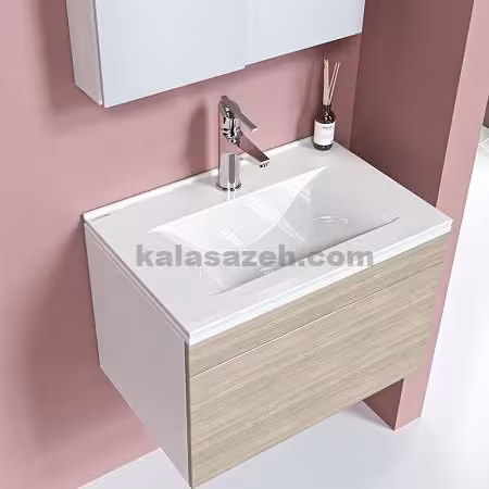 روشویی روکابینتی چینی کرد مدل دافنه 60 سانت