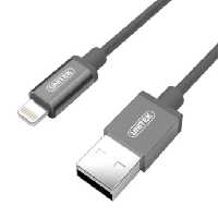 کابل تبدیل USB به لایتنینگ یونیتک مدلY-C499AGY طول 1 متر