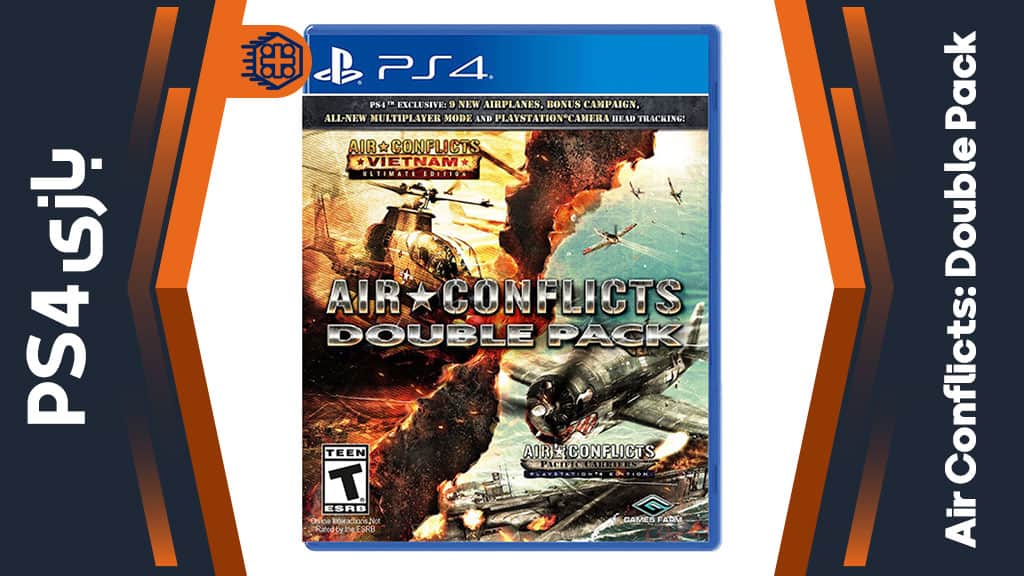 دیسک بازی Air Conflicts: Double Pack – مخصوص PS4