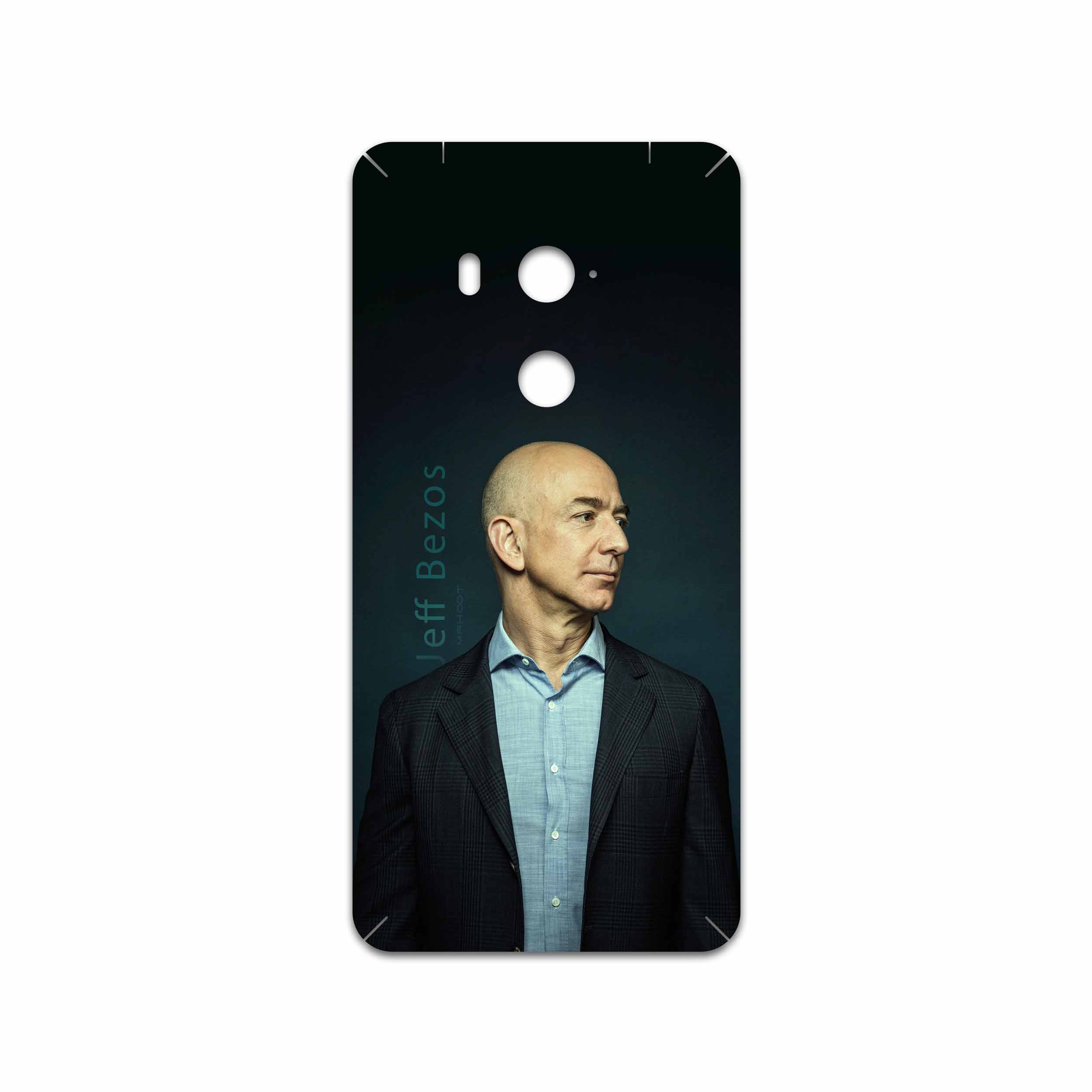 برچسب پوششی ماهوت مدل Jeff Bezos مناسب برای گوشی موبایل اچ تی سی U11 Eyes
