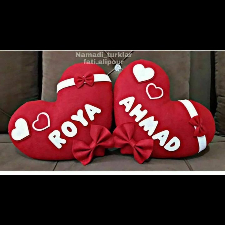 کوسن  تخت با اسم دلخواهتون