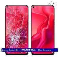 تعویض گلس تاچ ال سی دی هواوی HUAWEI NOVA 4 – ضمانتی و بدون ریسک