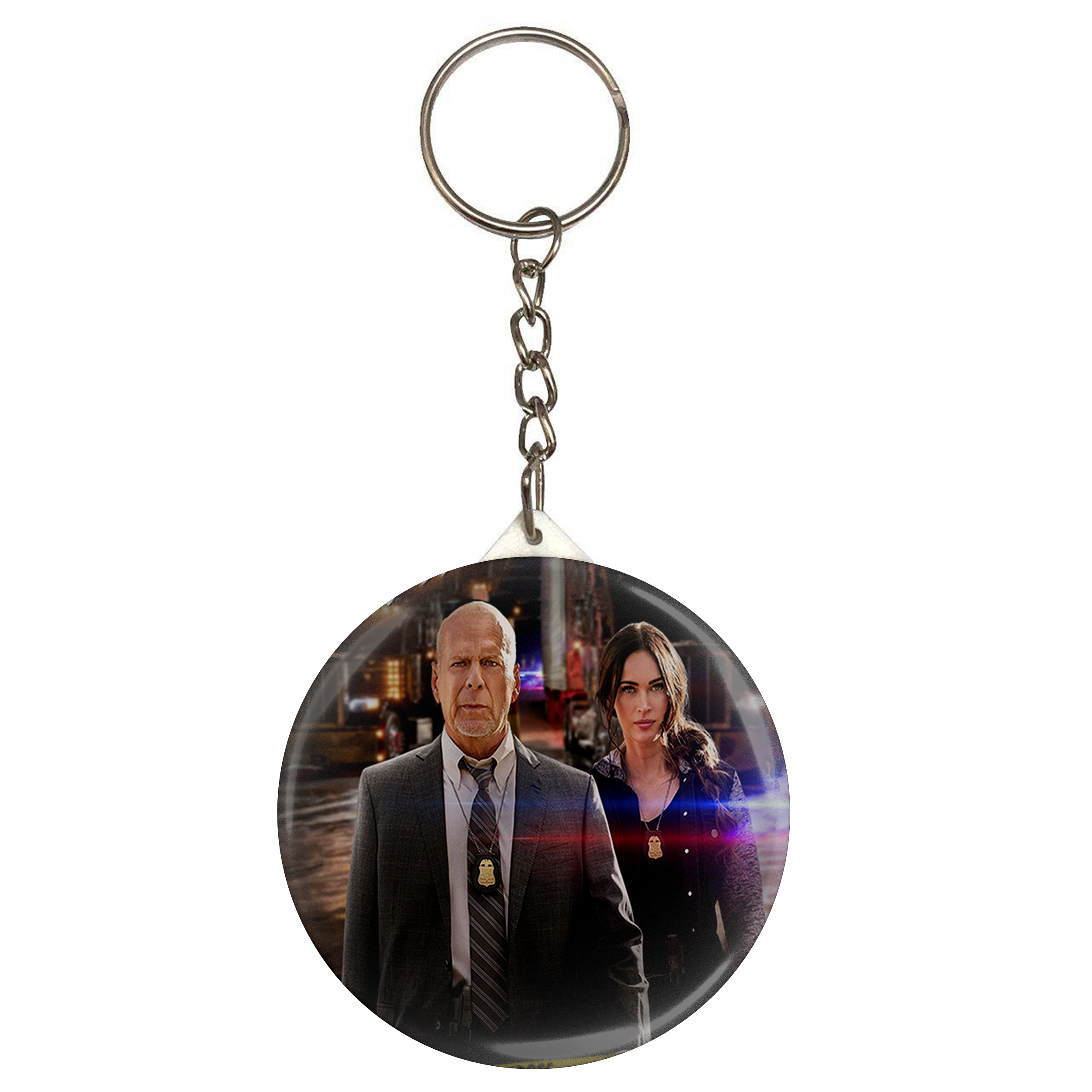 جاکلیدی طرح بروس ویلیس و مگان فاکس مدل S11664