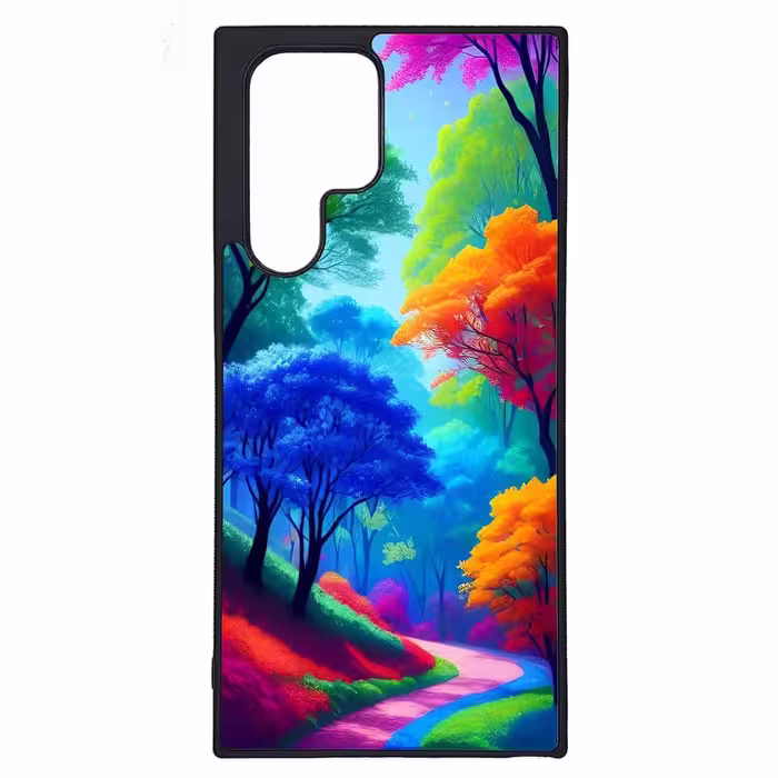 کاور طرح منظره کد G-164 مناسب برای گوشی موبایل سامسونگ Galaxy S22 Ultra | دیجی قاب دونی