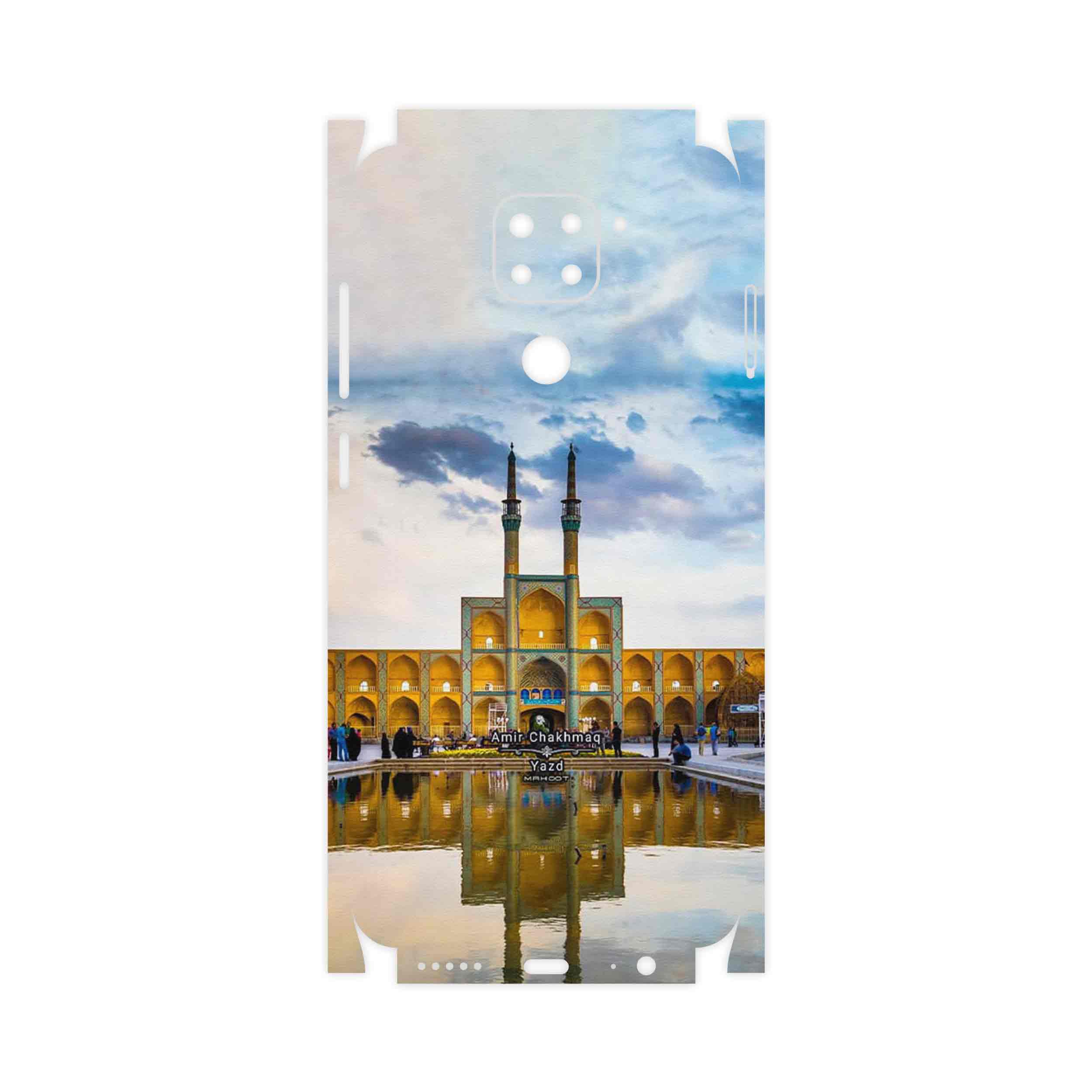 برچسب پوششی ماهوت مدل Amir Chakhmaq Square Yazd-FullSkin مناسب برای گوشی موبایل شیائومی Redmi 10X
