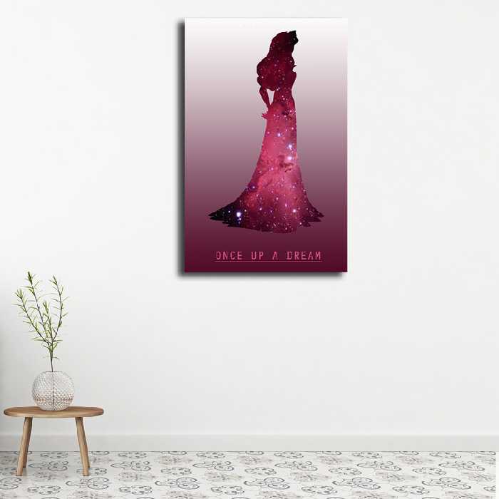 تابلو شاسی کودک مدل پرنسس های دیزنی کد 56 | دنیای قاب