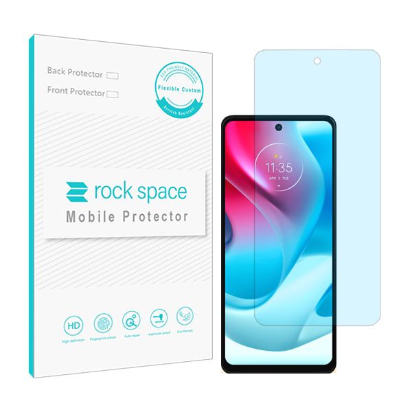 گلس موتورولا Moto G60S مدل نانو هیدروژل آنتی بلو برند راک اسپیس کد S