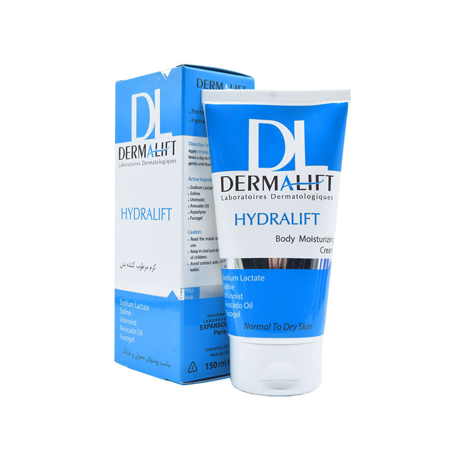 درمالیفت کرم مرطوب کننده بدن 150 میل Hydralift Body Moisturizing
