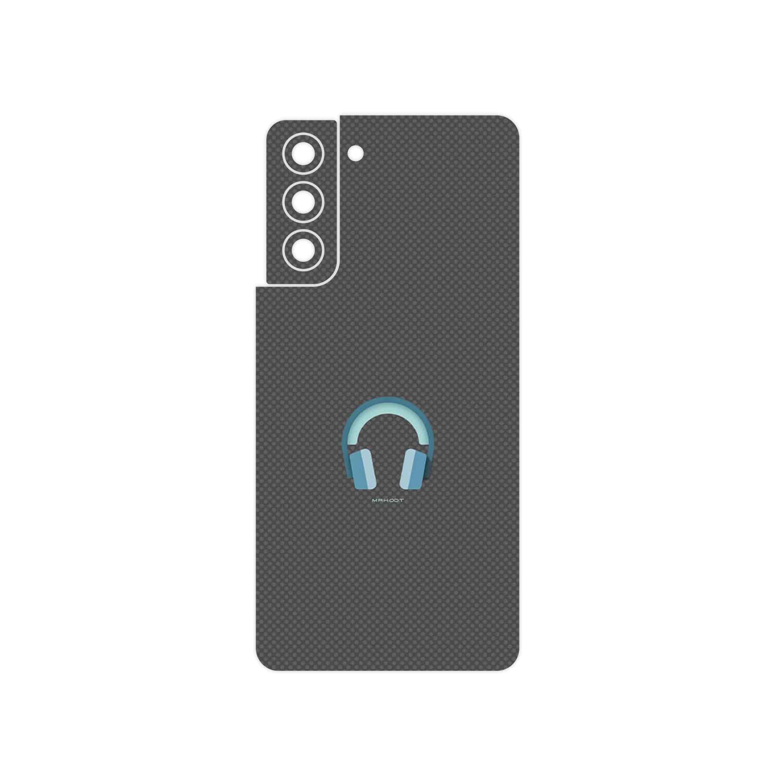 برچسب پوششی ماهوت مدل Minimal Headphone Icon مناسب برای گوشی موبایل سامسونگ Galaxy S21 5G