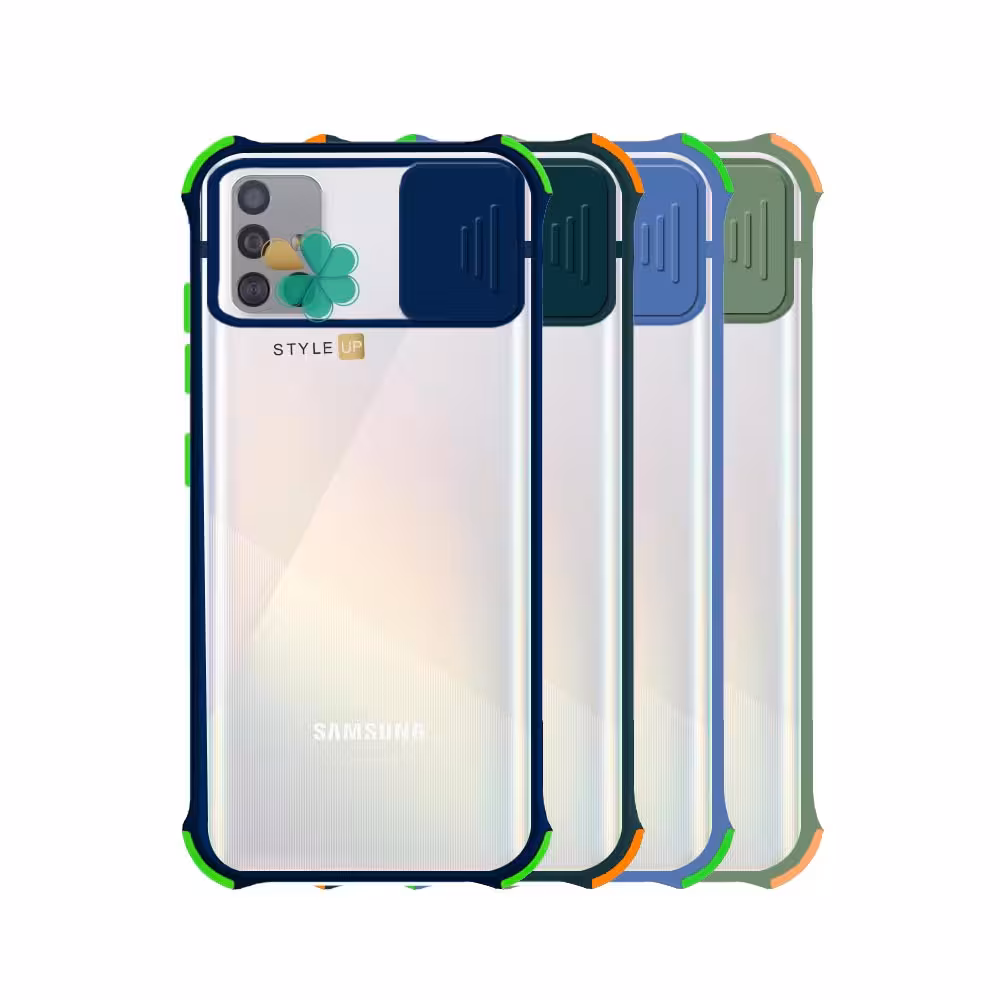 قاب گوشی سامسونگ Samsung Galaxy A71 مدل پشت مات بامپر دار