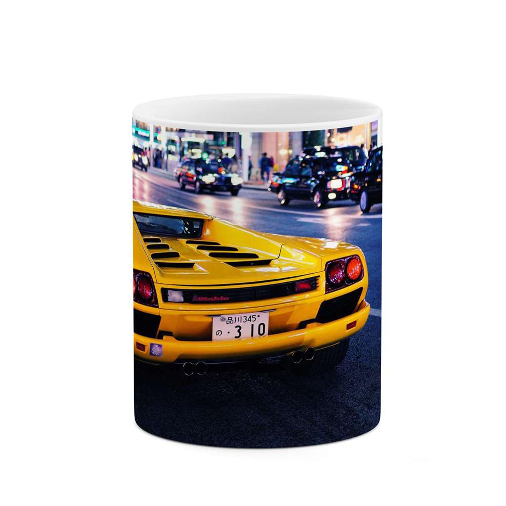 ماگ طرح ماشین Lamborghini diablo مدل mgp15643