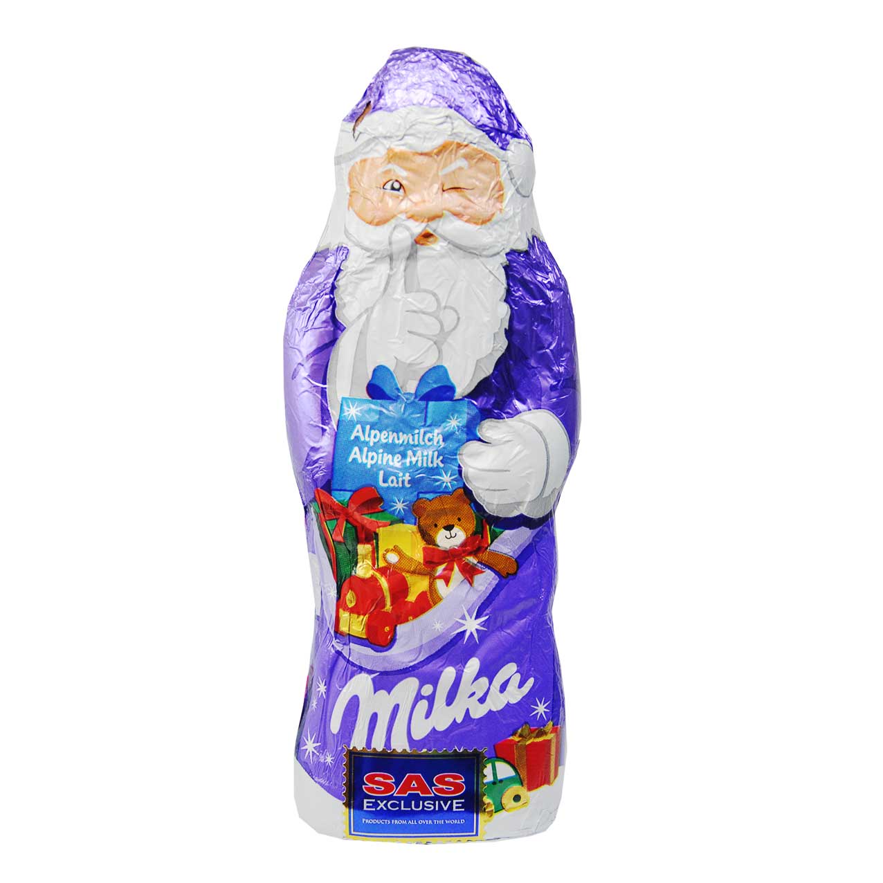 شکلات کریسمس بابانوئل 100 گرم میلکا - milka