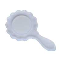 قالب رزین مدل آینه دستی طرح دایره