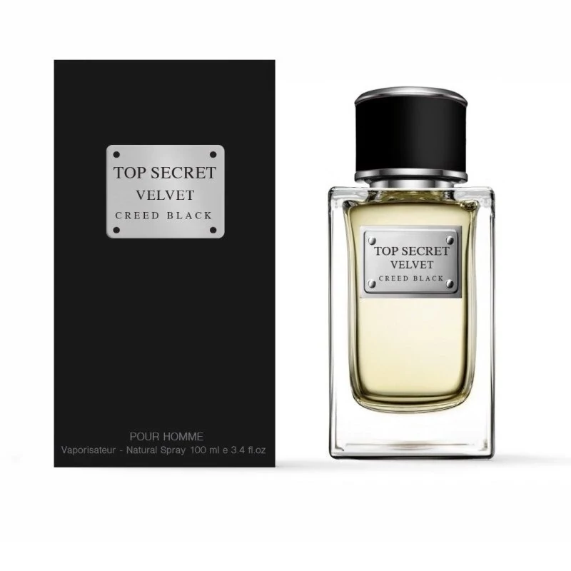 ادکلن مردانه تاپ سکرت مدل creed black حجم 100mL عمادآرا